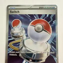 Switch 123/094 Double Ultra Rare Full Art Pokemon Phantasmal Flames NM - Image 3