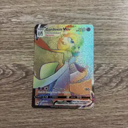Gardevoir VMAX 76/73 Champions Path Rainbow Rare Holo Pokemon - Image 1