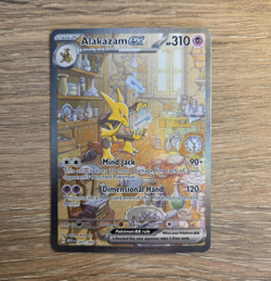 Alakazam ex 201/165 SV: Scarlet & Violet 151 Ultra Rare Full Art Holo (English) - Image 1