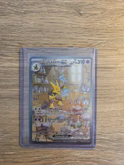 Alakazam ex 201/165 SV: Scarlet & Violet 151 Ultra Rare Full Art Holo (English) - Image 2