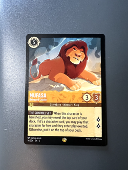 Mufasa Betrayed Leader (Non-Foil) - Disney Lorcana 14/204 - Image 1
