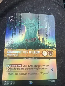 J4 Disney Lorcana Winterspell Grandmother Willow Ancient Advisor Epic (206/204) - Image 1