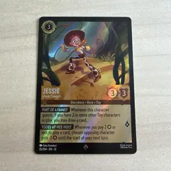 Ravensburger Disney Lorcana Jessie - Lively Cowgirl 20/204 Rare Foil EN - Image 1