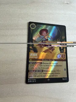 Ravensburger Disney Lorcana Jessie - Lively Cowgirl 20/204 Rare Foil EN - Image 2