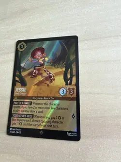 Ravensburger Disney Lorcana Jessie - Lively Cowgirl 20/204 Rare Foil EN - Image 3