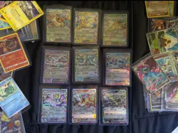 Prismatic Evolution Eevee Evolutions Complete Set EX Pokemon Card NM English - Image 1