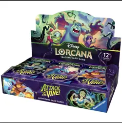 Disney Lorcana TCG Attack of the Vine! Booster Box 24 Booster Packs *Ships 7/27* - Image 1