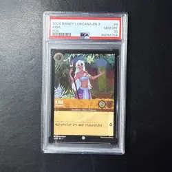2024 Disney Lorcana 3 #6 Kida Atlantean - Foil PSA 10 - Image 1
