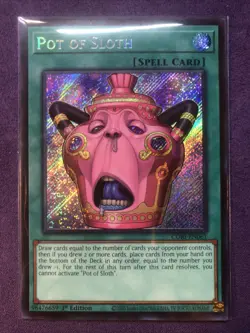 Pot of Sloth CORI-EN061 Chaos Origins 1st Edition - Image 1
