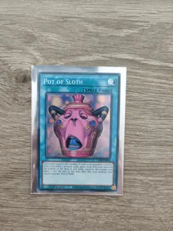 Pot of Sloth - Secret Rare - 1st Edition - CORI-EN061 - Chaos Origins YuGiOh TCG - Image 3