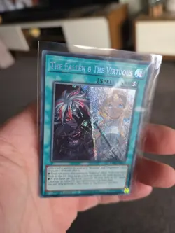 Yu-Gi-Oh! TCG The Fallen And The Virtuous, 1st Edition, Secret Rare Popular Card - Image 2