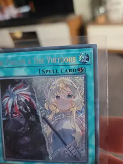 Yu-Gi-Oh! TCG The Fallen And The Virtuous, 1st Edition, Secret Rare Popular Card - Image 3