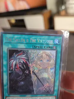 Yu-Gi-Oh! TCG The Fallen And The Virtuous, 1st Edition, Secret Rare Popular Card - Image 4