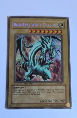 Yu-Gi-Oh Blue-Eyes White Dragon BPT-003 2002 Collectors Tin Limited Edition - Image 1