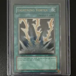 Konami Yu-Gi-Oh! Lightning Vortex FET-EN040 UTR Ultimate Rare 1st Ed - Image 1