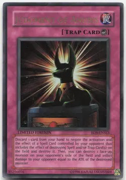 Judgment of Anubis RDS-ENSE3 Rise of Destiny Special Edition Yu-Gi-Oh Limited LP - Image 1