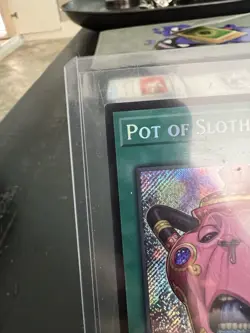 Konami Yu-Gi-Oh! TCG Pot of Sloth CP01-EN001 Champion Pack Holo Super Rare - Image 3