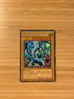 Blue-Eyes White Dragon BPT-009 - Secret Rare - Yugioh 2003 Collector's Tin - HP - Image 1