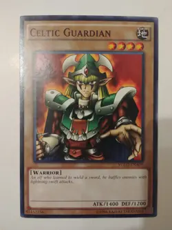 Yu-Gi-Oh! TCG - Celtic Guardian YGLD-ENA09 - Yugi's Legendary Decks - NM - Image 1