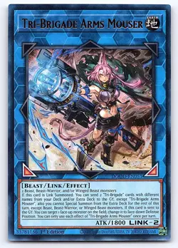 Tri-Brigade Arms Mouser DOOD-EN051 Doom of Dimensions Yu-Gi-Oh 1st Edition NM - Image 1