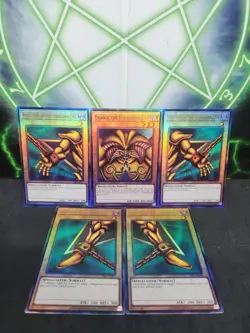 Yugioh Asian English Exodia The Forbidden One Set ES01-AE076 - AE080 Ultimate NM - Image 1