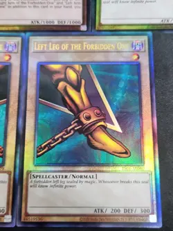 Yugioh Asian English Exodia The Forbidden One Set ES01-AE076 - AE080 Ultimate NM - Image 5