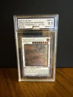 Red Dragon Archfiend GFP2-EN182 1st Edition Ghost Rare Yugioh AGS 9.5 - Image 1