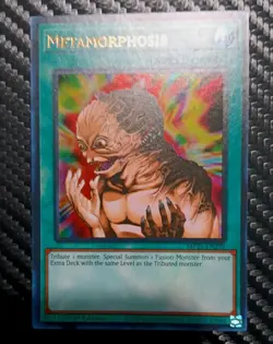 Yugioh Metamorphosis Ultra Rare Mp25 1st Edition Nm - Image 1