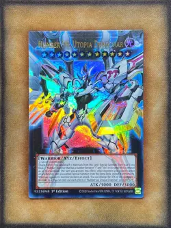 Yugioh Number 99: Utopia Dragonar RA05-EN144 Ultra Rare Extended Art 1st Ed NM - Image 1