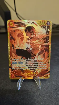 One Piece The Time of Battle OP16-118 Portgas.D.Ace SEC Foil - Image 1