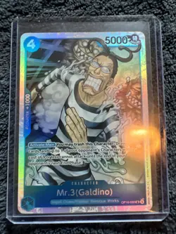One Piece The Time Of Battle Mr. 3 (Galdino) OP16-056 SR - Image 1