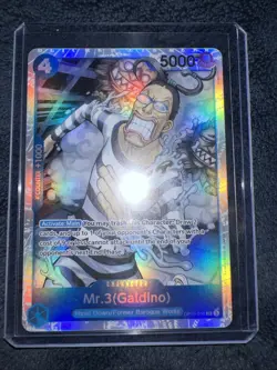 One Piece The Time Of Battle Mr. 3 (Galdino) OP16-056 SR - Image 2