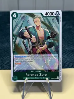 Roronoa Zoro PRB02-006 One Piece Premium Booster -The Best- Vol. 2 Foil Rare NM - Image 1