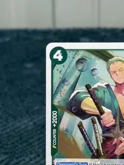 Roronoa Zoro PRB02-006 One Piece Premium Booster -The Best- Vol. 2 Foil Rare NM - Image 3