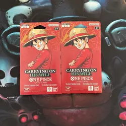 One Piece Carrying On His Will Booster Pack x2 Eng Ver. OP-13 - Image 1