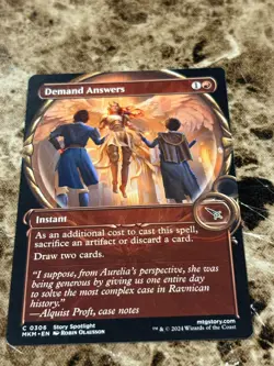 DEMAND ANSWERS Magic MTG Murders at Karlov Manor Showcase - Image 1