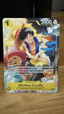 Monkey.D.Luffy (Welcome Pack 2026 Vol.1) OP10-111 One Piece Promo (Full Art) - Image 1