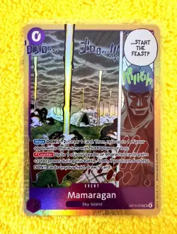 One Piece TCG Mamaragan OP15-078 SR English - Image 1