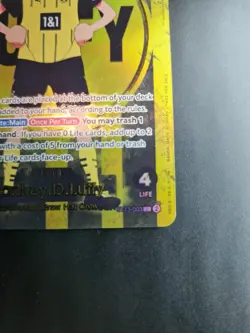 Monkey D. Luffy BVB One Piece Match Day ST13-003 Dortmund Promo 2025 ENG Sealed - Image 4