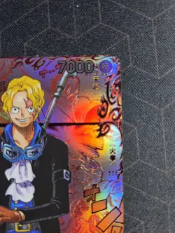 Sabo Manga Alt Art Red OP13-120 SEC Carrying on His Will ONE PIECE Card Chinese - Image 2