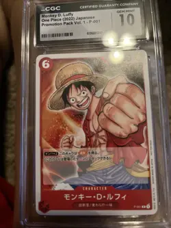Monkey.D.Luffy (Promotion Pack 2022) P-001 One Piece Promotion Cards Regular - Image 1
