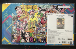 One Piece Card Game Official Playmat Vol.5 + Luffy Promo Card English *IN HAND* - Image 1