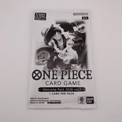 One Piece TCG Welcome Pack 2026 Vol.1 – Sealed – English - Image 1