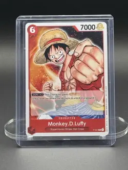 Monkey.D.Luffy (Promotion Pack 2022) P-001 NEAR MINT Pre Errata One Piece Card - Image 1