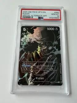 One Piece CCG Kuzan SP OP12-082 PSA 10 English Gem Mint - Legacy Of The Master - Image 1