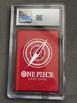 CGC 10 Gem Mint Monkey D. Dragon OP07-001 Leader Alt. Art Parallel One Piece TCG - Image 4
