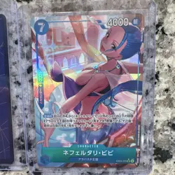 Bandai One Piece Card Game Edward Newgate Vivi Lot 2 JP Holo Alt Art OP16 - Image 4