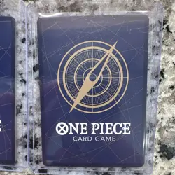 Bandai One Piece Card Game Edward Newgate Vivi Lot 2 JP Holo Alt Art OP16 - Image 5