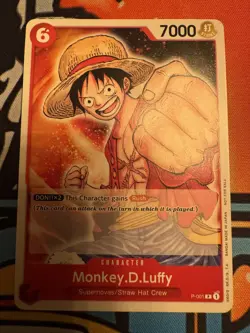 Monkey.D.Luffy (Promotion Pack 2022) P-001 One Piece Promotion Cards Pre Errata - Image 1