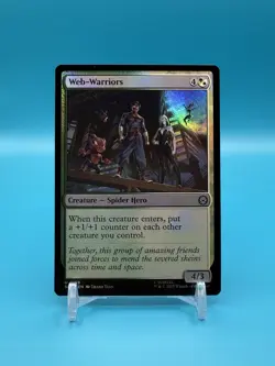 Web-Warriors - Marvel’s Spider-Man (SPM) - MTG - FOIL - NM - Image 1